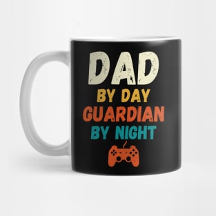 Dad By Day Guardian By Night Mug